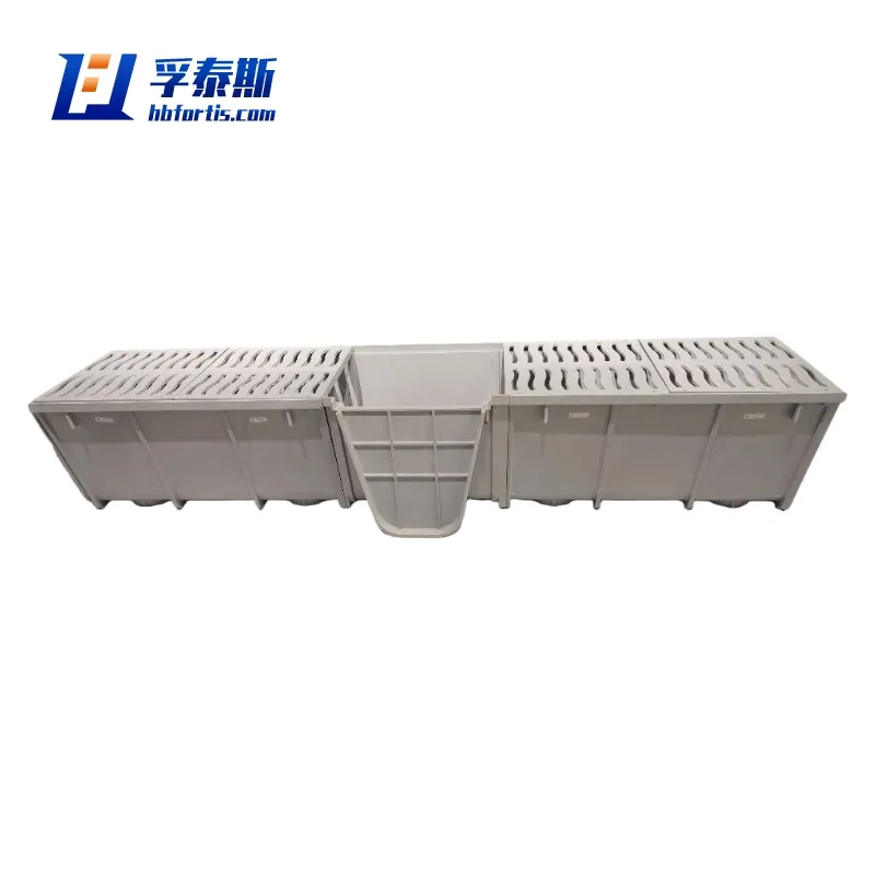 الألياف الزجاجية GFRP FRP قناة الصرف قناة الري لتخليل مصنع الكهربائي FT-DC41