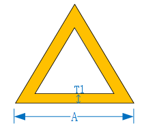 الألياف الزجاجية GFRP FRP Triangleq لمنصة دعم الهياكل العظمية لحواجز الحماية FT-T