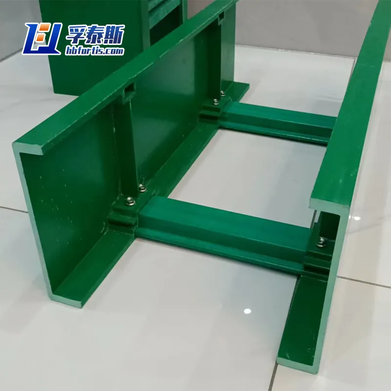 حامل كابلات الألياف الزجاجية GFRP FRP للصناعات البحرية شديدة التآكل FT-CLD5a البحرية الصناعية المسبب