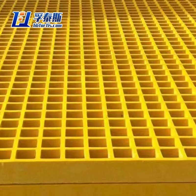 شبكة شبكية من الألياف الزجاجية GFRP FRP للنفط البحري النظام الأساسي FT-G5025b إلى الشركة المصنعة في