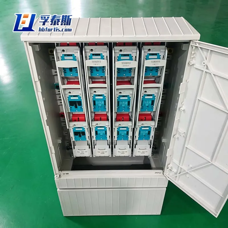 صندوق توزيع كابلات الجهد المنخفض من النوع الشريطي ذو الجهد المنخفض GFRP FRP FT-EMC-11 إلى المصنع الص