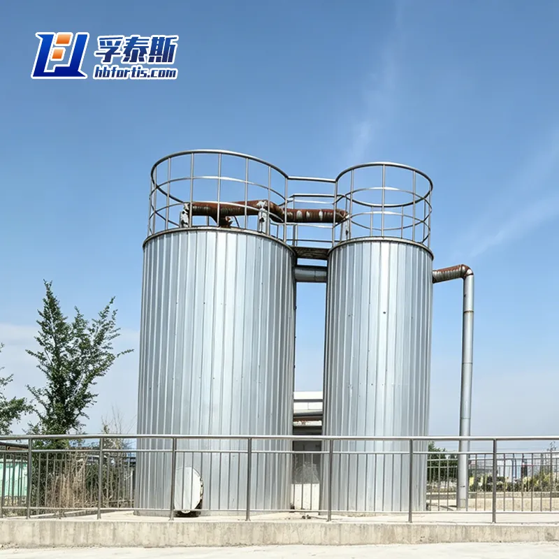 معالجة متكاملة للغاية لمياه الصرف الصحي خزان MBR Membrane Bioreactor للفولاذ الكربوني FT-MBR1