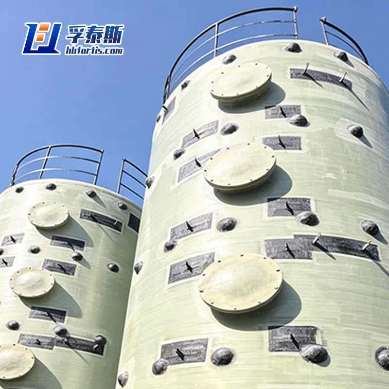 برج تنظيف الألياف الزجاجية GFRP FRP للغازات السامة FT-ST4 to China Exporter
