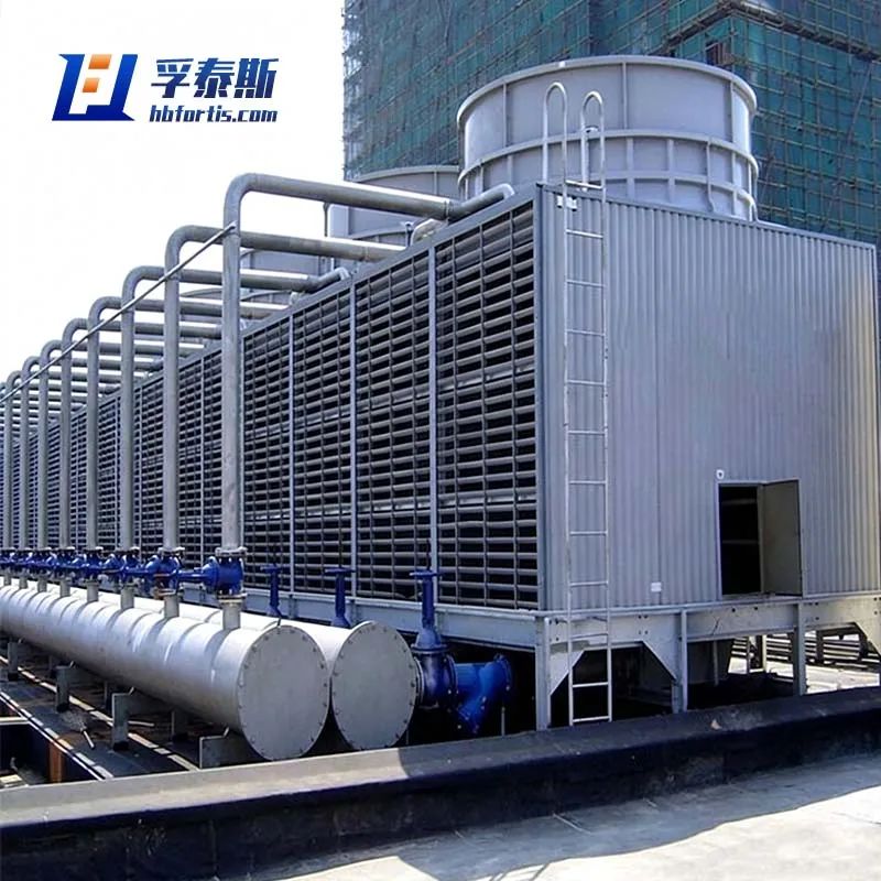 Fiberglass GFRP FRP Square Cross Flow Cooling Tower for Manufacturing industry FT-ISC700