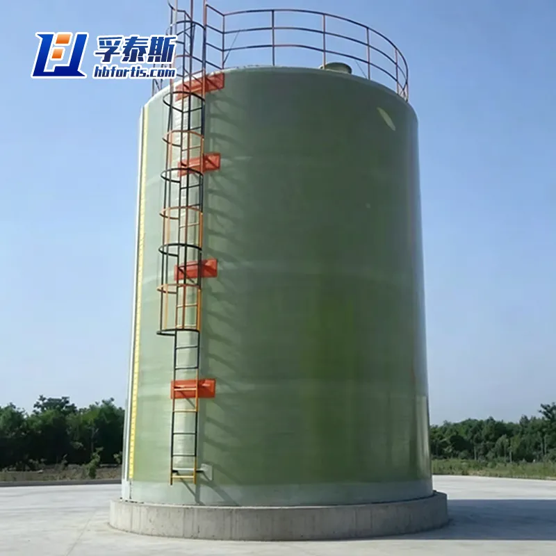 Fiberglass Vertical Storage Tank for Chemical & Wastewater | China Supplier FT-VST7a
