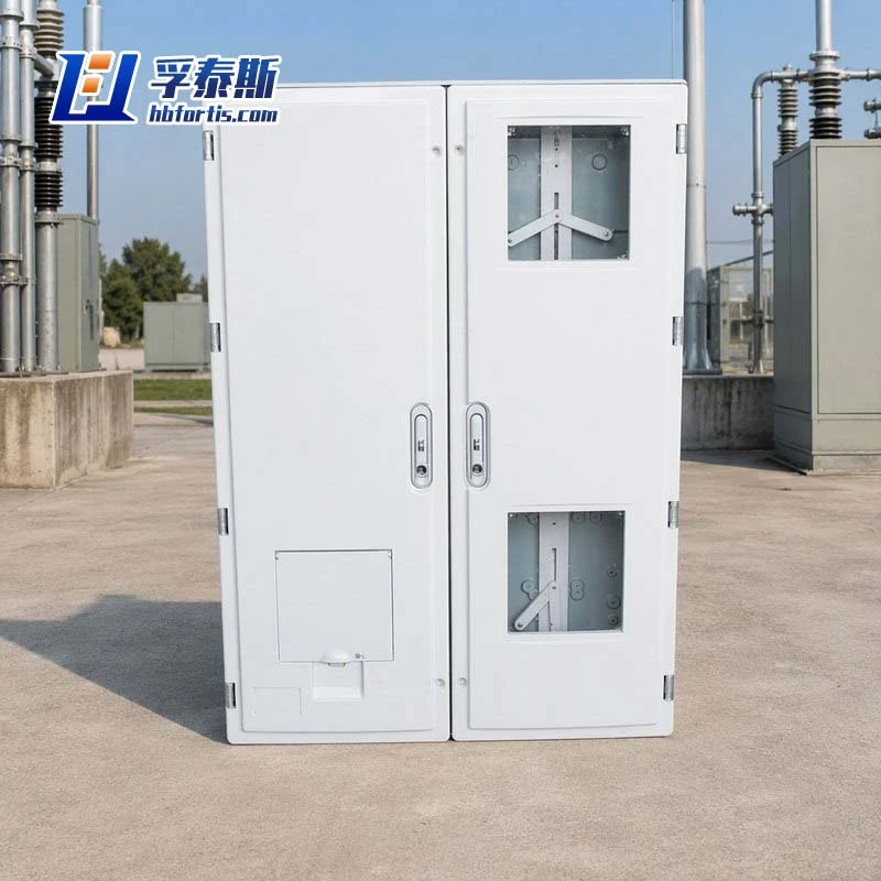 GRP Electric Meter Box Factory Direct Weatherproof IP54 for Solar Farms